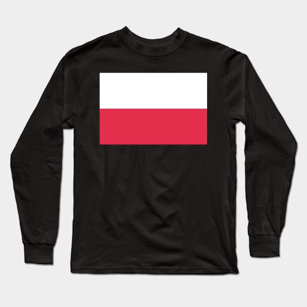 Poland Long Sleeve T-Shirt by Wickedcartoons